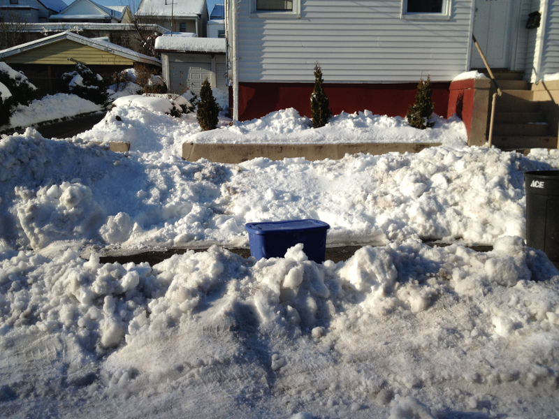Illustration for article titled A spotter's guide to saving your dug out parking spot in the Snowpocalypse that is Paterson, NJ.